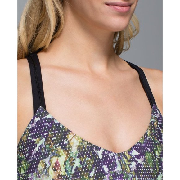 LULULEMON Floral Cutout Back City Summer Dress 6 - Picture 6 of 12